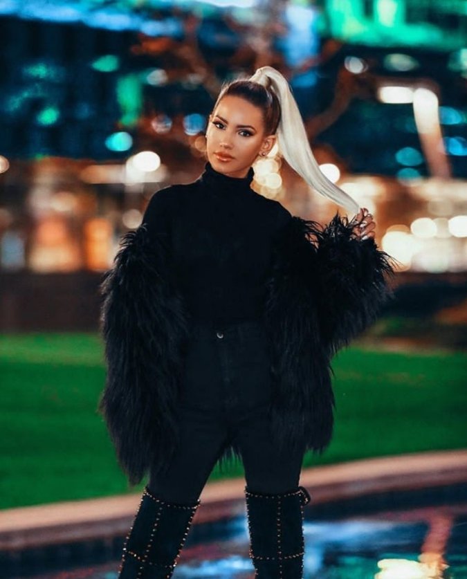 How to Slay Your Looks in All-Black like Shanda Rogers