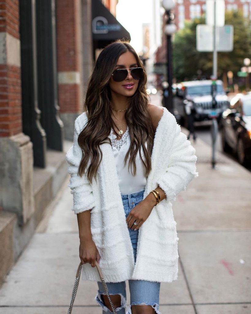 How to Wear White This Winter