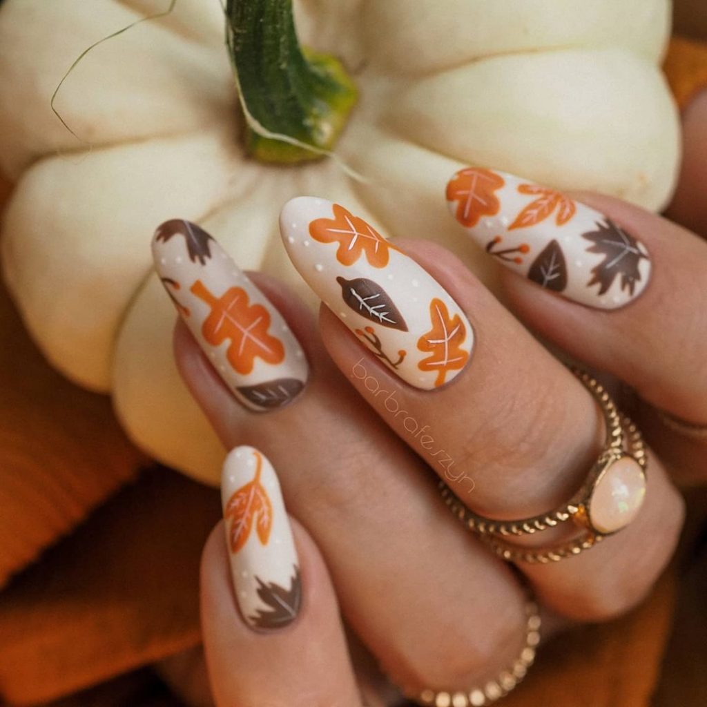 Ideas For Adorable Fall Nails All Autumn