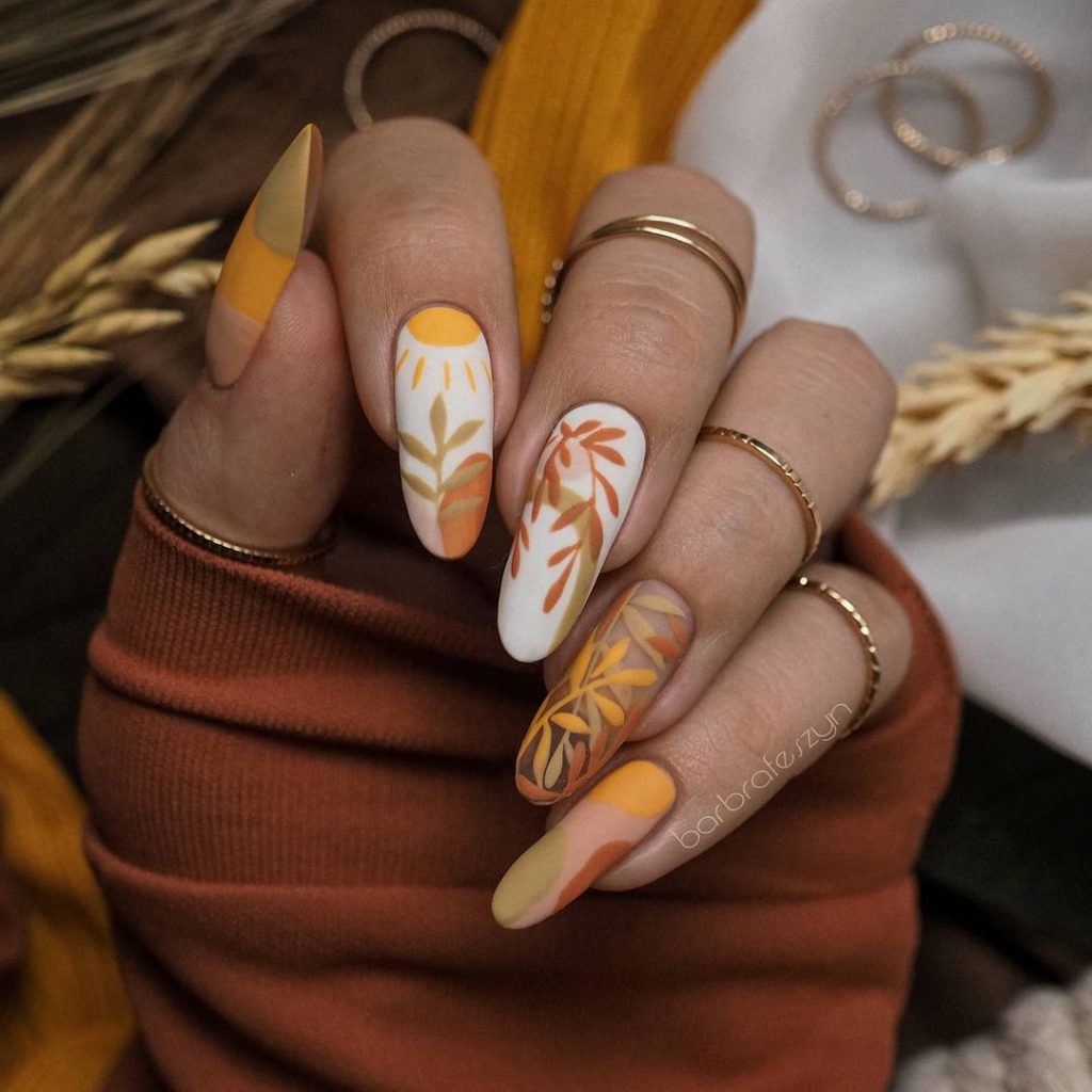 Ideas For Adorable Fall Nails All Autumn