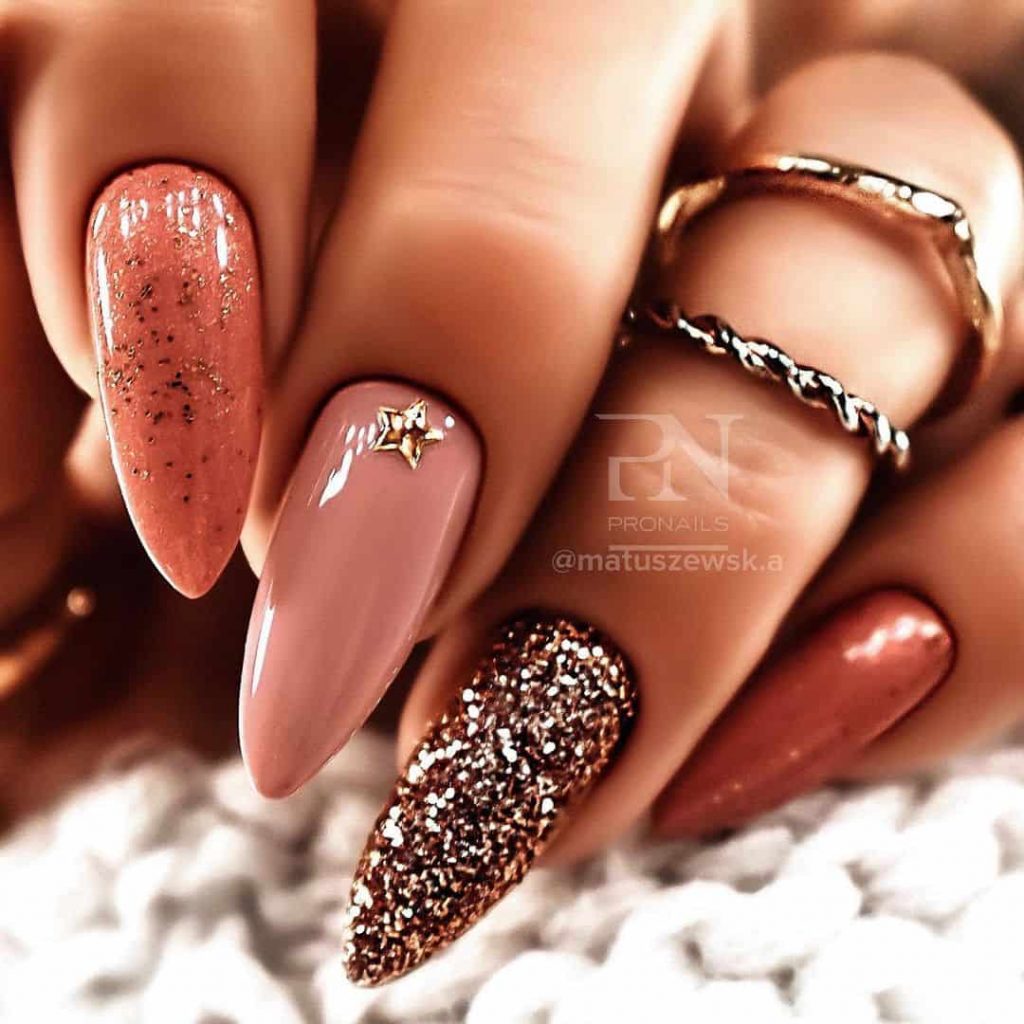 30 Gorgeous Rose Gold Nail Designs To Upgrade Your Mani