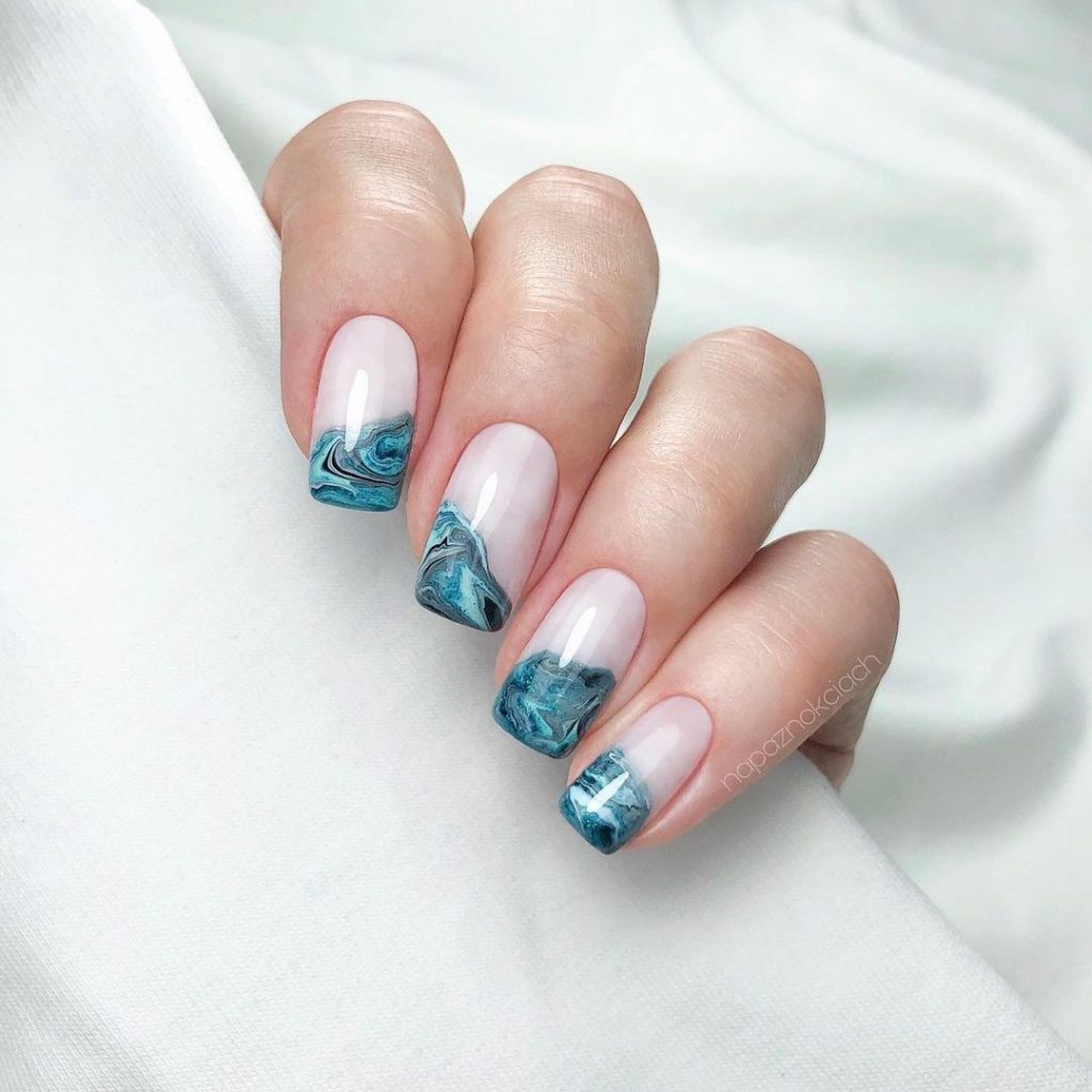 Upgrade Your Manicure With These 20+ Marble Nail Designs