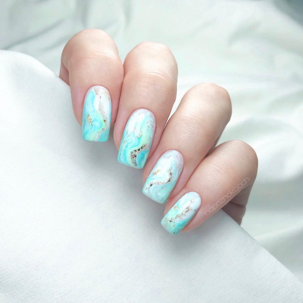 Upgrade Your Manicure With These 20+ Marble Nail Designs