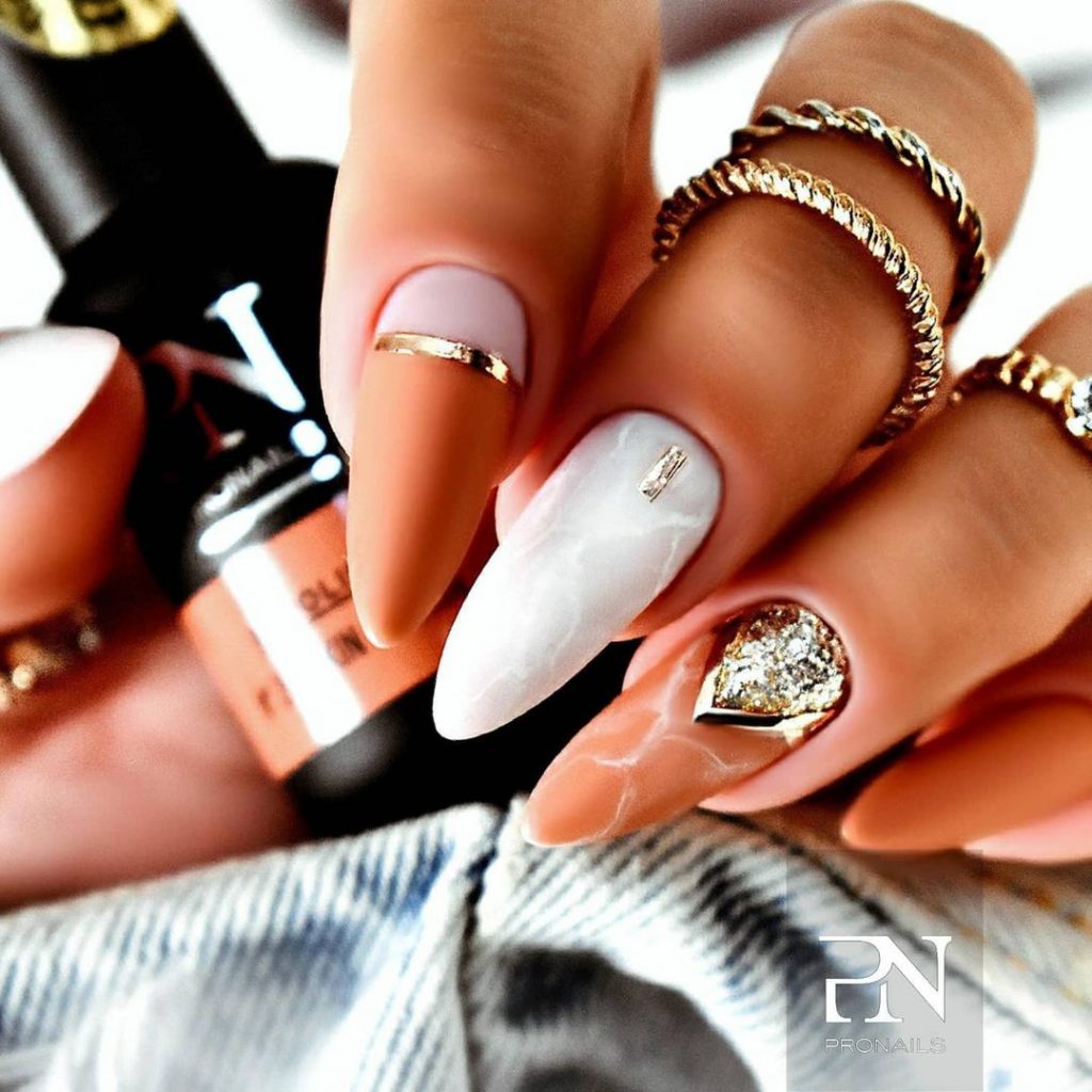 Upgrade Your Manicure With These 20+ Marble Nail Designs