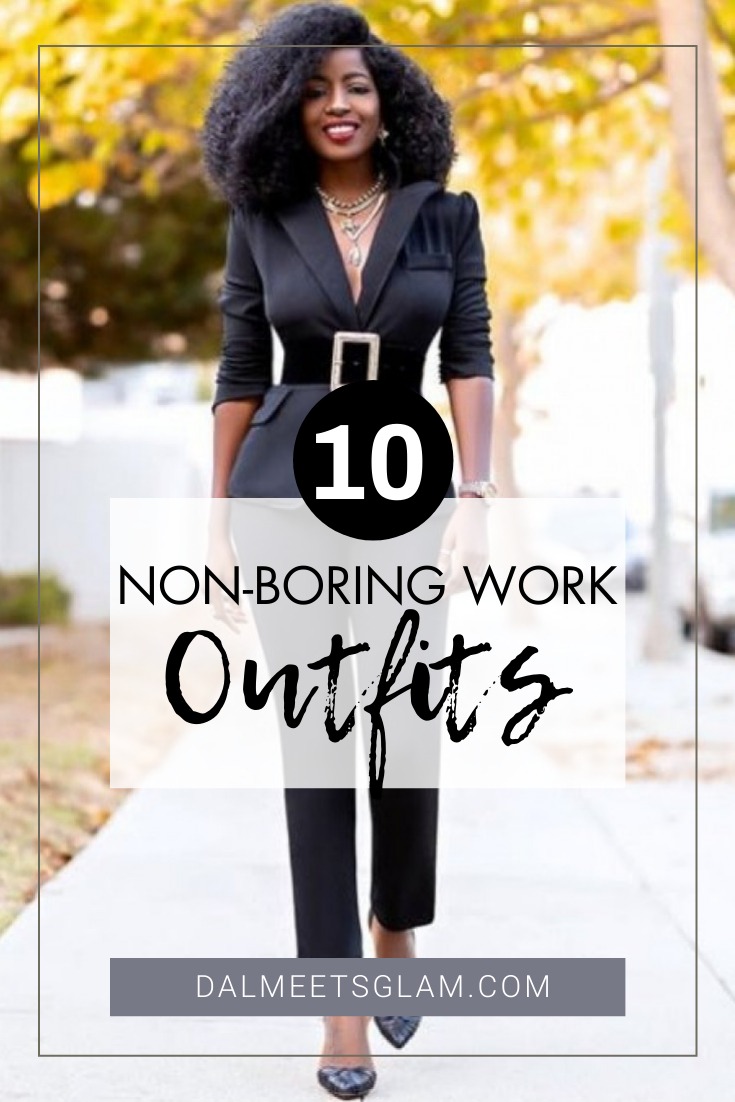 10 Non-Boring Work Outfit Ideas from the Style Pantry