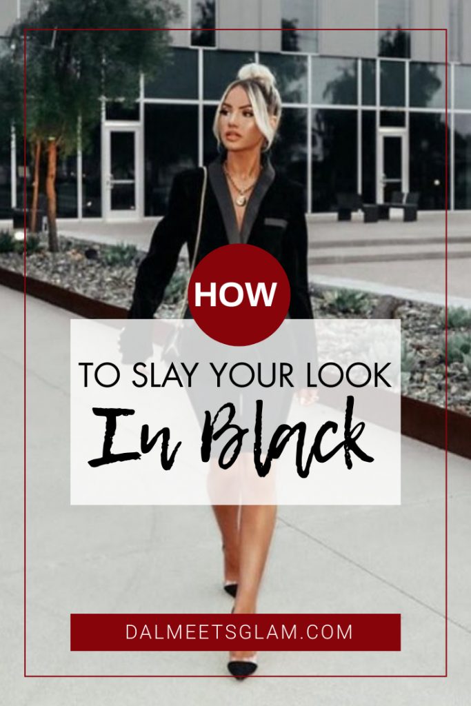 How to Slay Your Look in All-Black like Shanda Rogers