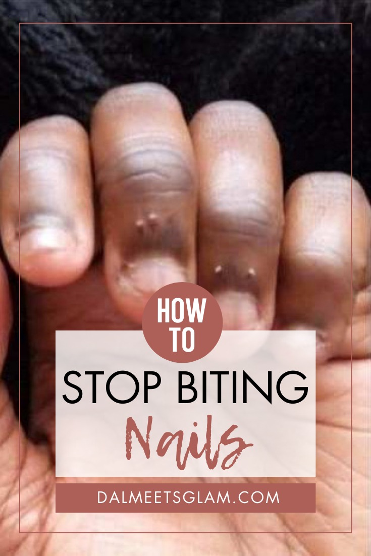 How To Stop Biting Nails & Grow Stronger Nails - GlowingFem