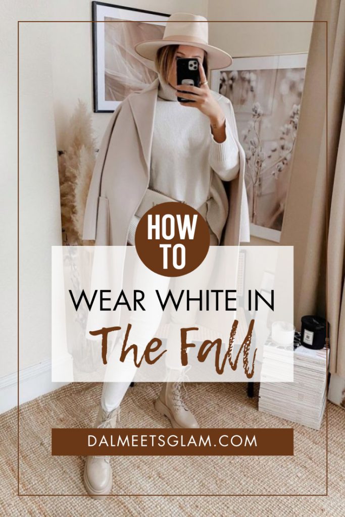How to Wear White This Fall
