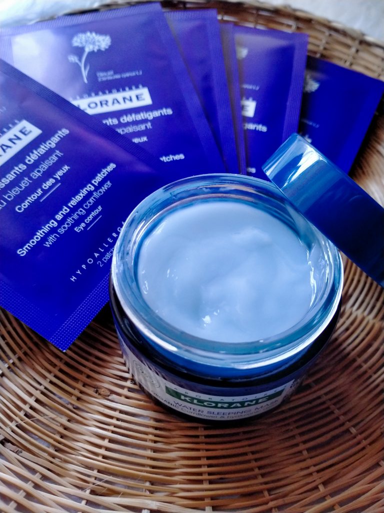 Need A Sleeping Mask For Your Face? I Tried Klorane's  Revitalizing Water Sleeping Mask