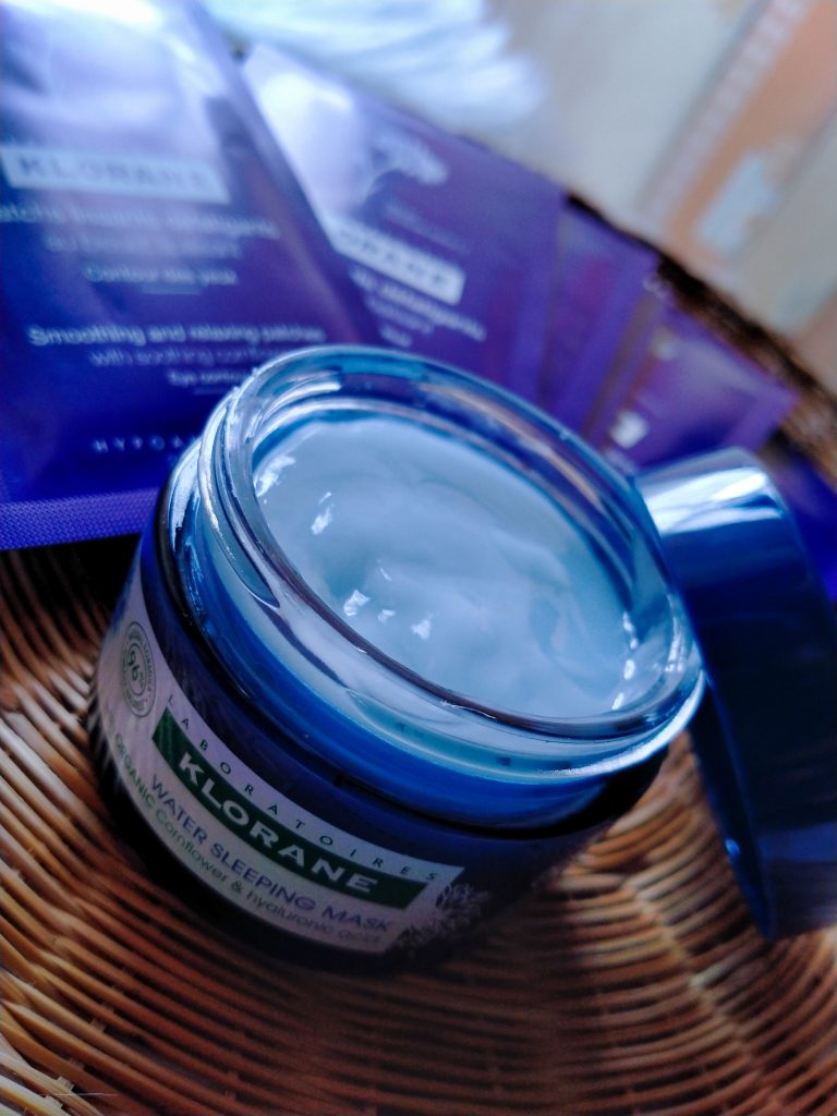 Need A Sleeping Mask For Your Face? I Tried Klorane's Revitalizing Water Sleeping Mask