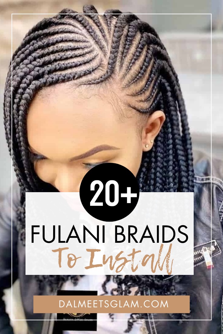 20+ Ideas For Flattering Fulani Braids To Install This Season