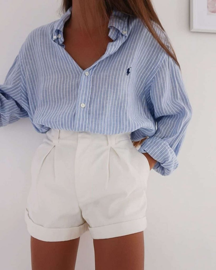Cute Shorts Outfits To Show Some Leg & Still Look Stylish