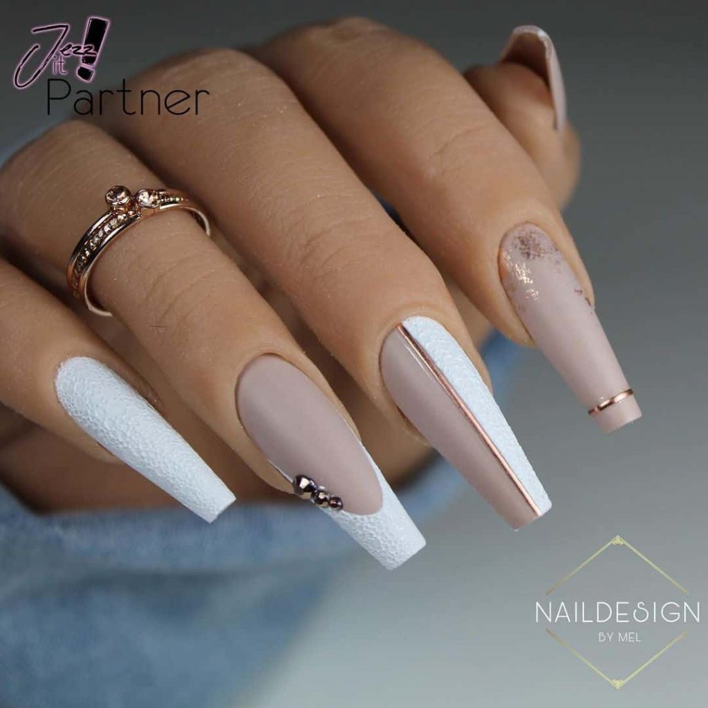 14 Summer Coffin Nail Ideas From Neon Ombré To Pastel French Tips