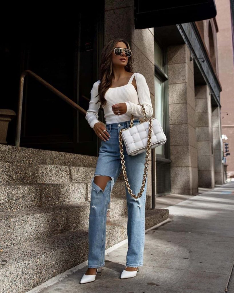 How to Style Ripped Jeans & Look So Elegant