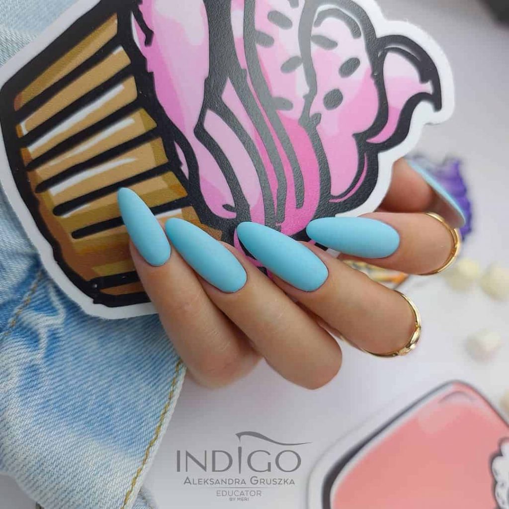 Blue Summer Nails Designs To Make Your Nails Super Cool