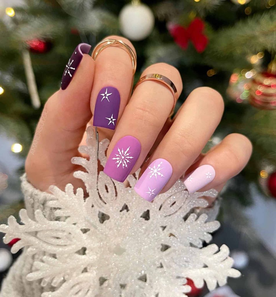 Purple Nail Designs That Surely Draw Attention