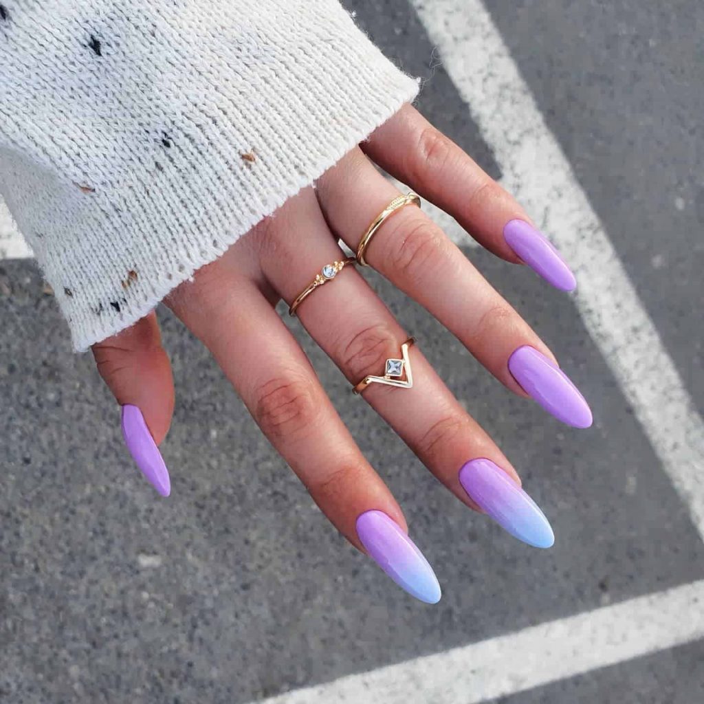 Purple Nail Designs That Surely Draw Attention