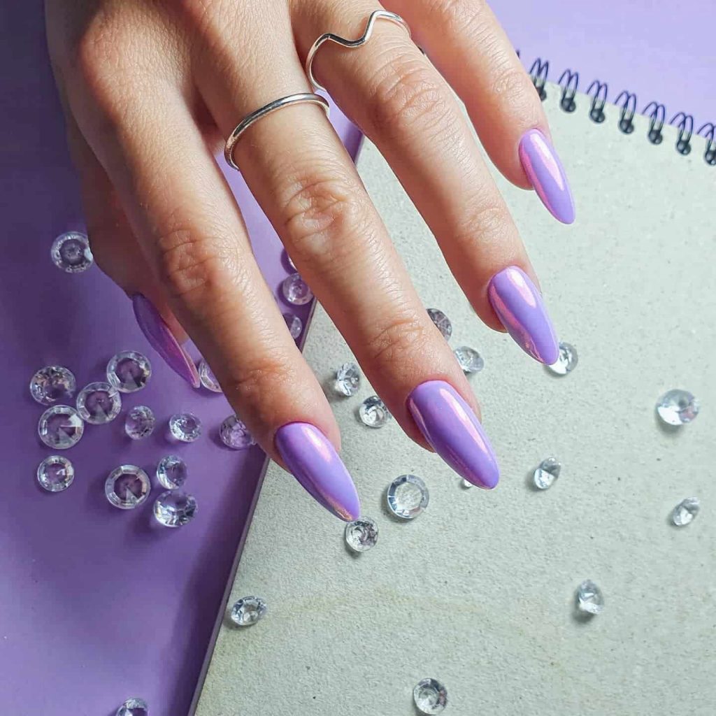 Purple Nail Designs That Surely Draw Attention