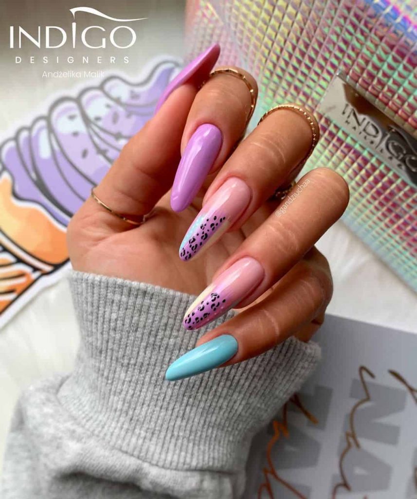 Purple Nail Designs That Surely Draw Attention