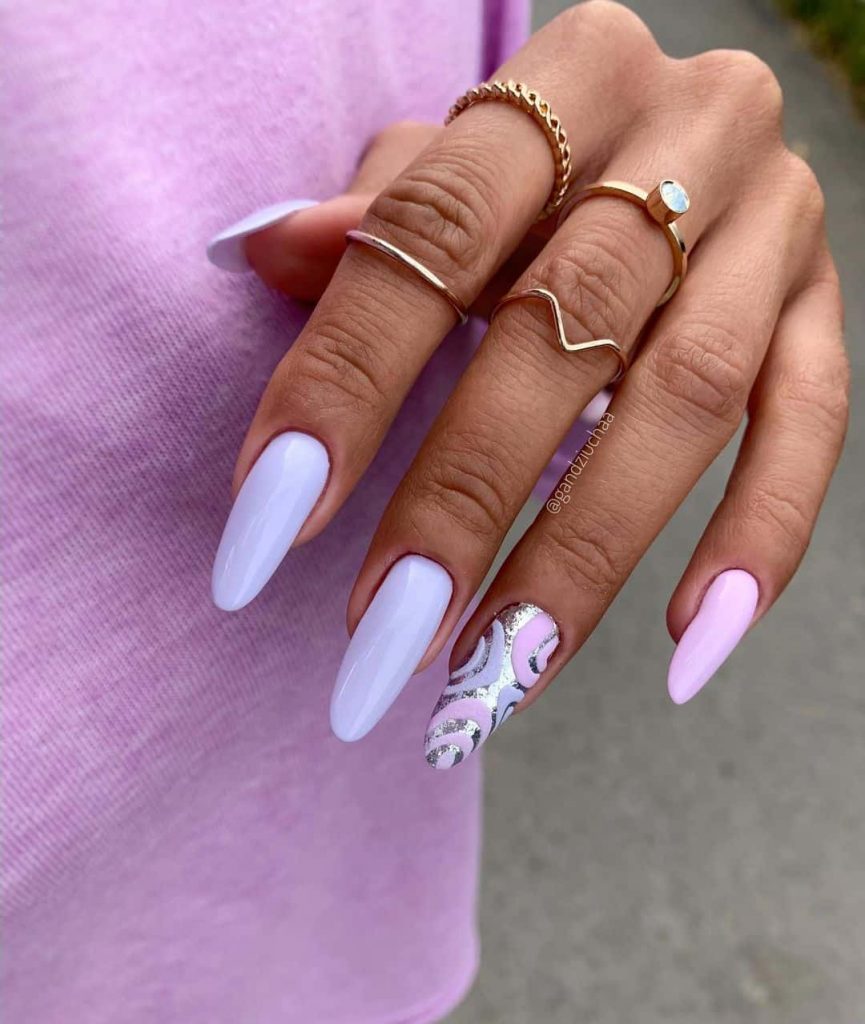 58 Purple Nail Designs That Surely Draw Attention - GlowingFem