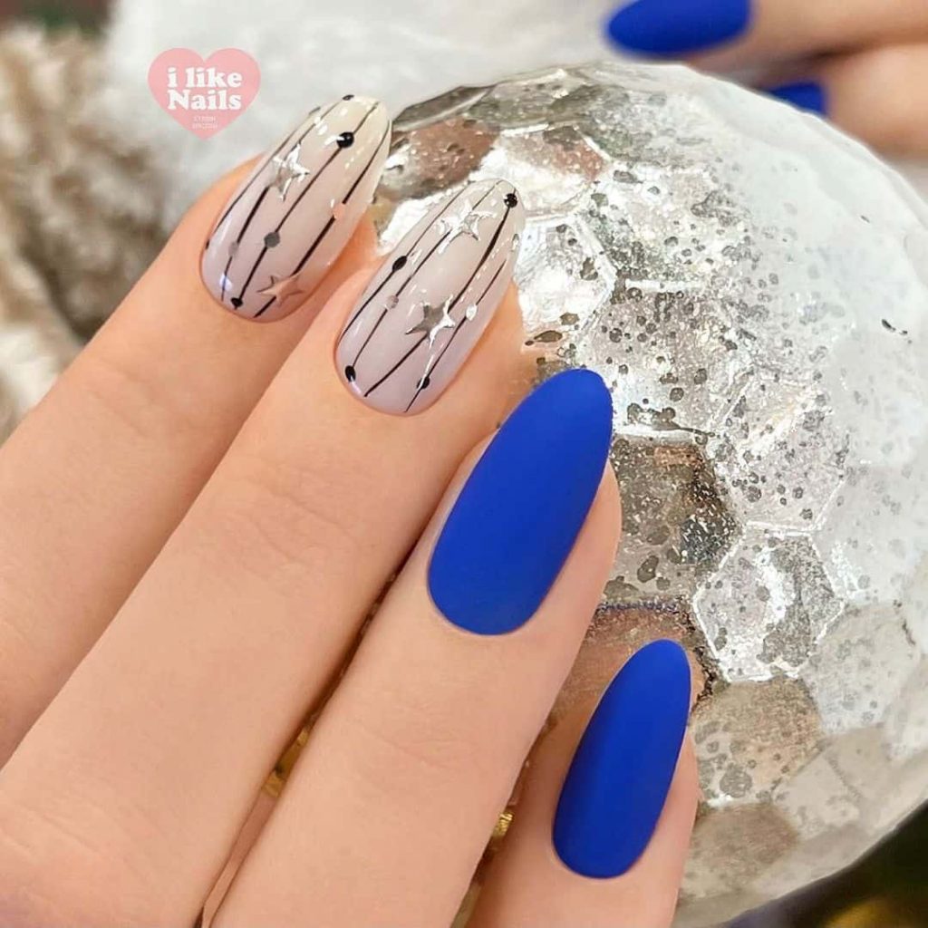 Blue Summer Nails Designs To Make Your Nails Super Cool
