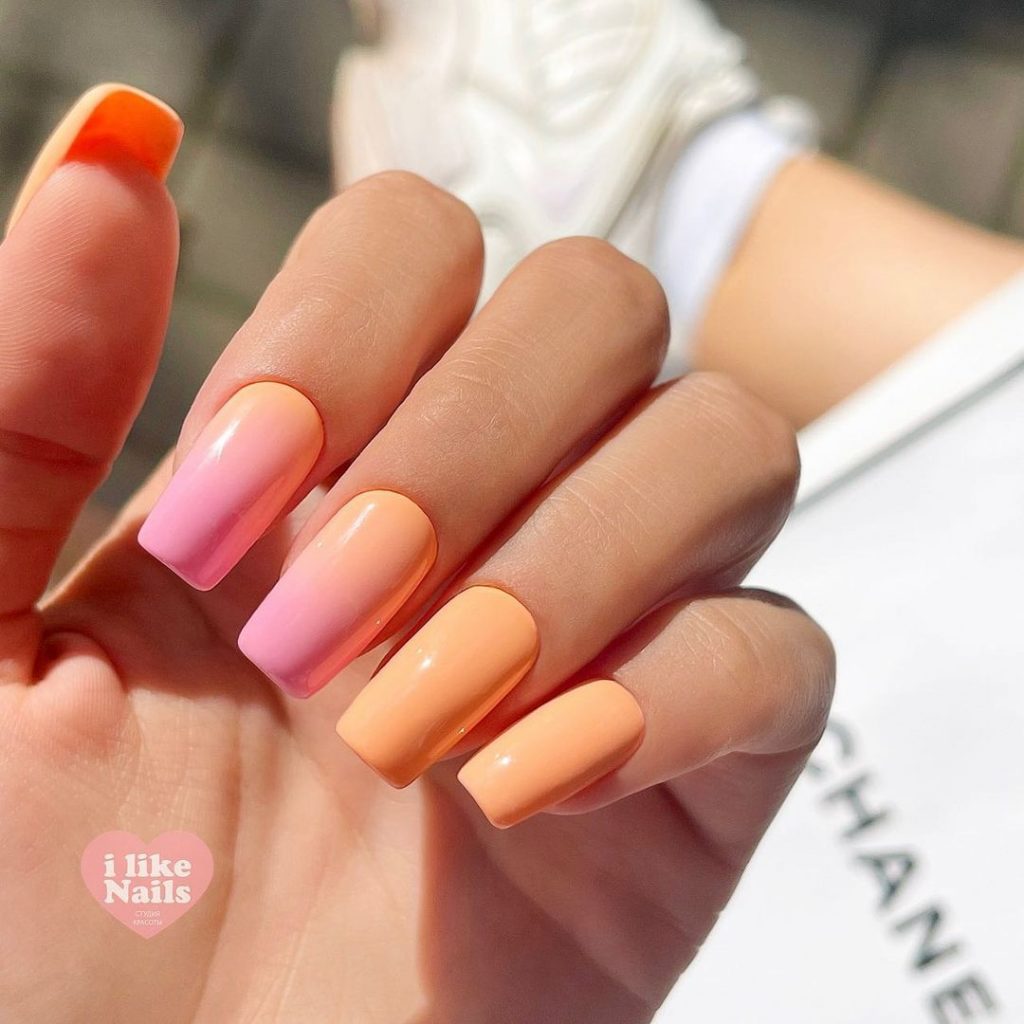 Cheerful Peach & Coral Nails To Brighten Your Spring & Summer Mani