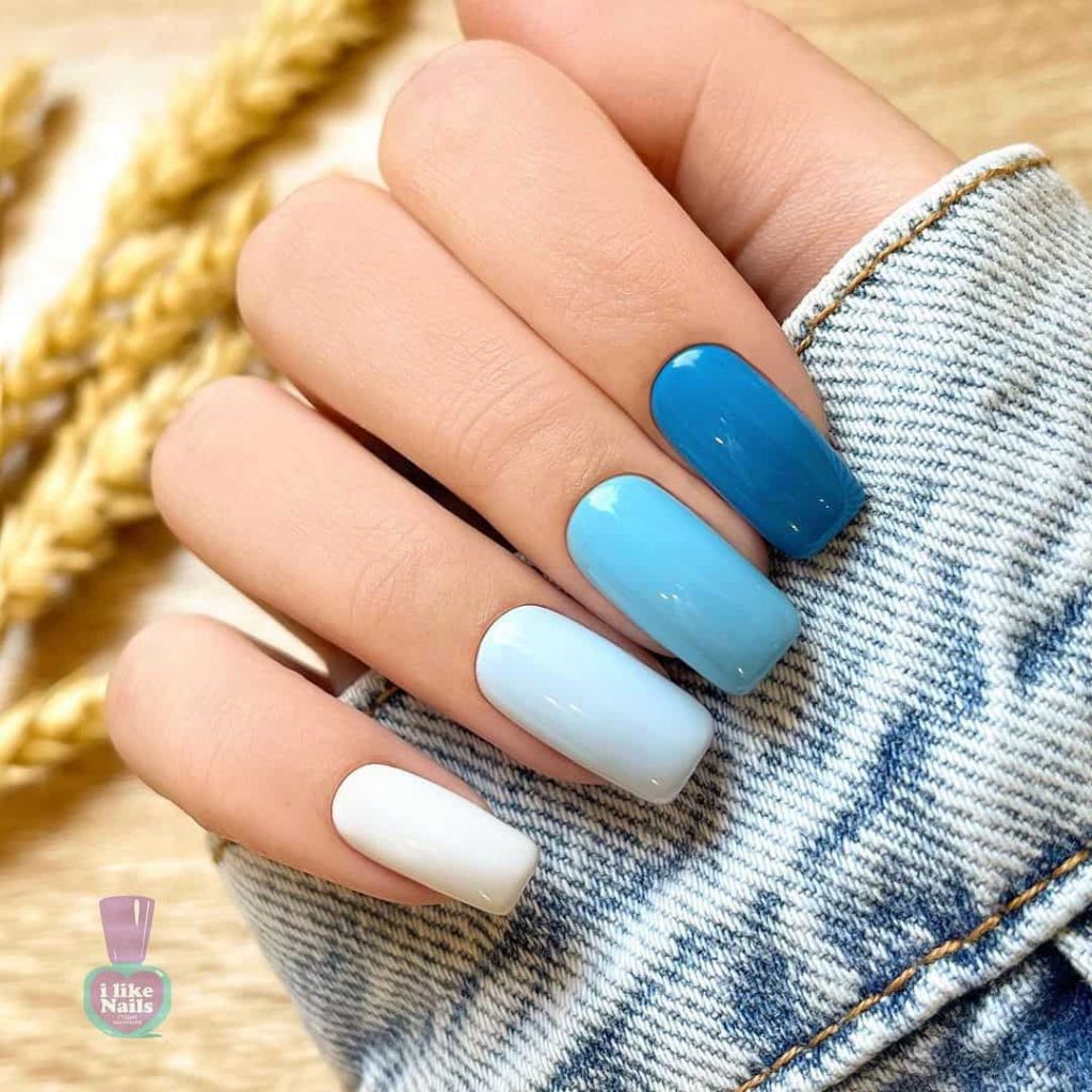 Blue Summer Nails Designs To Make Your Nails Super Cool