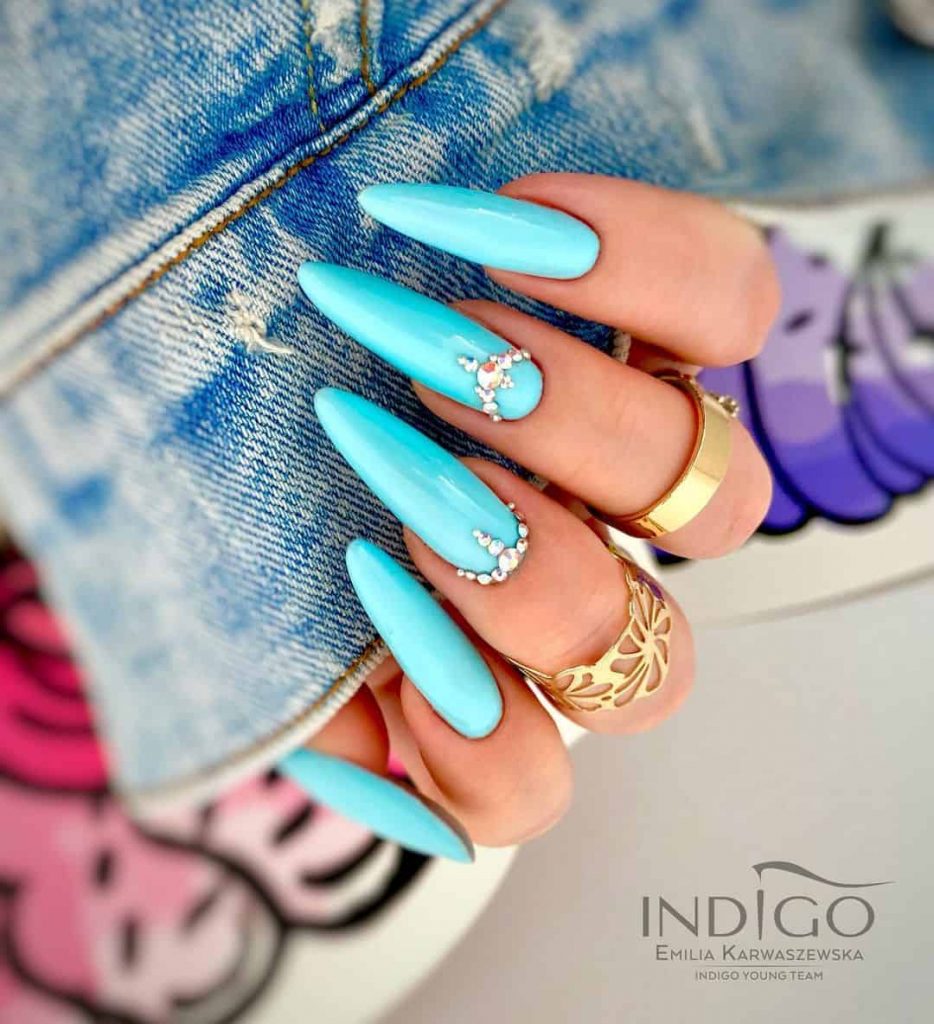 Blue Summer Nails Designs To Make Your Nails Super Cool