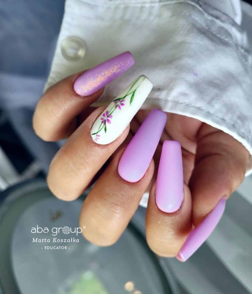 Purple Nail Designs That Surely Draw Attention