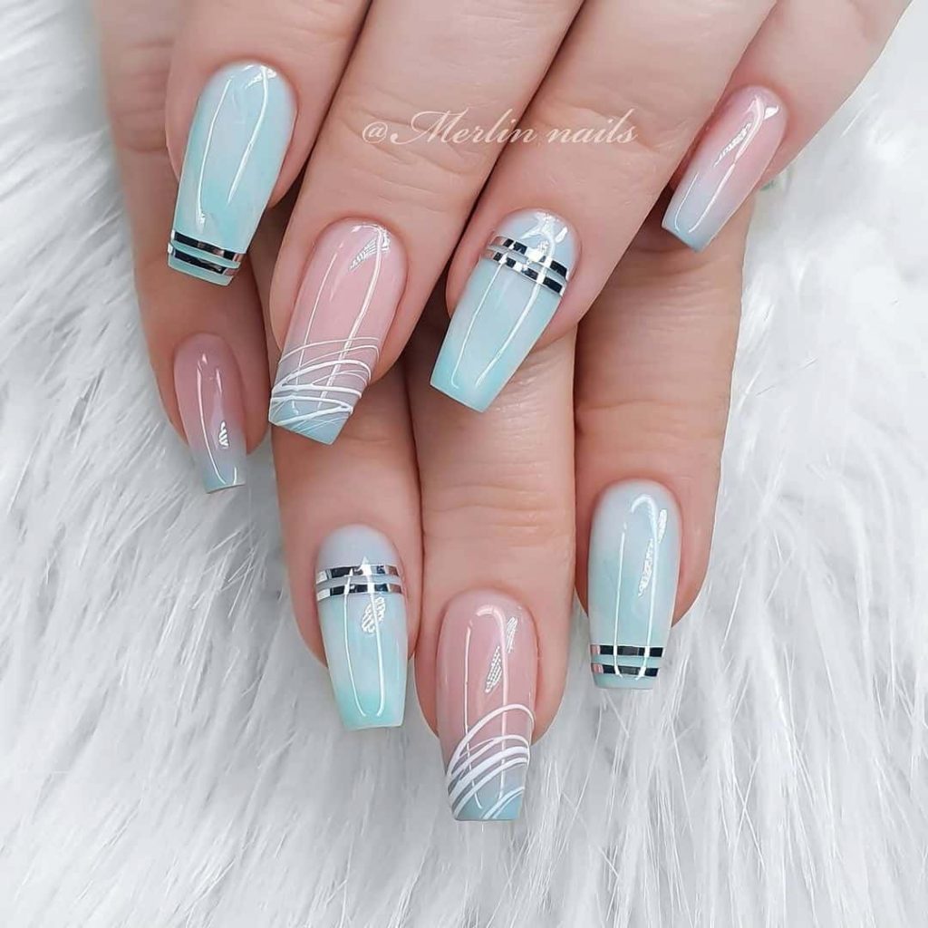 Blue Summer Nails Designs To Make Your Nails Super Cool