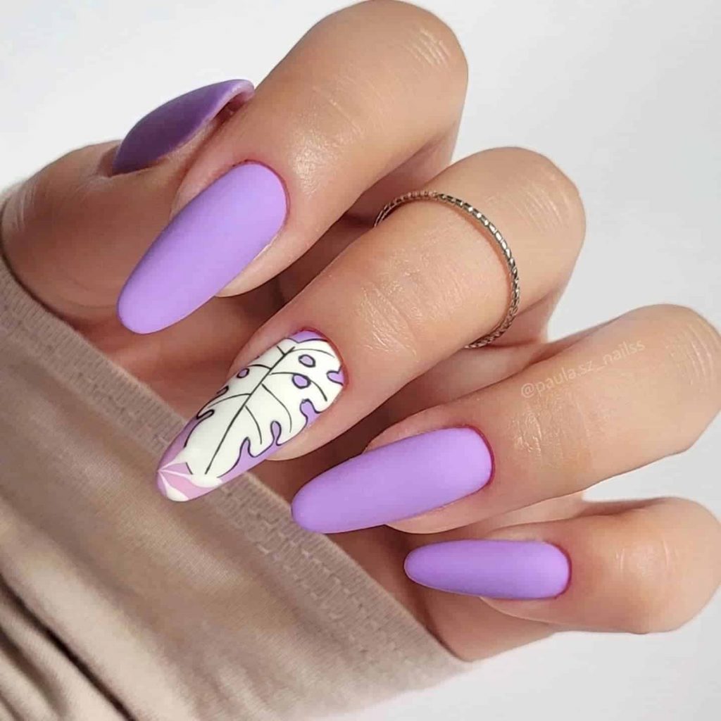 Purple Nail Designs That Surely Draw Attention