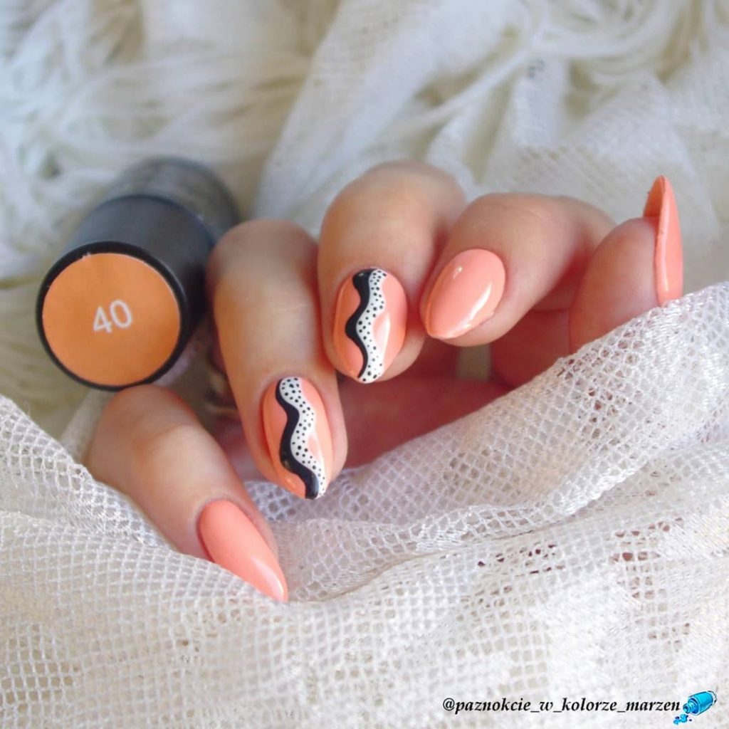 Cheerful Peach & Coral Nails To Brighten Your Spring & Summer Mani