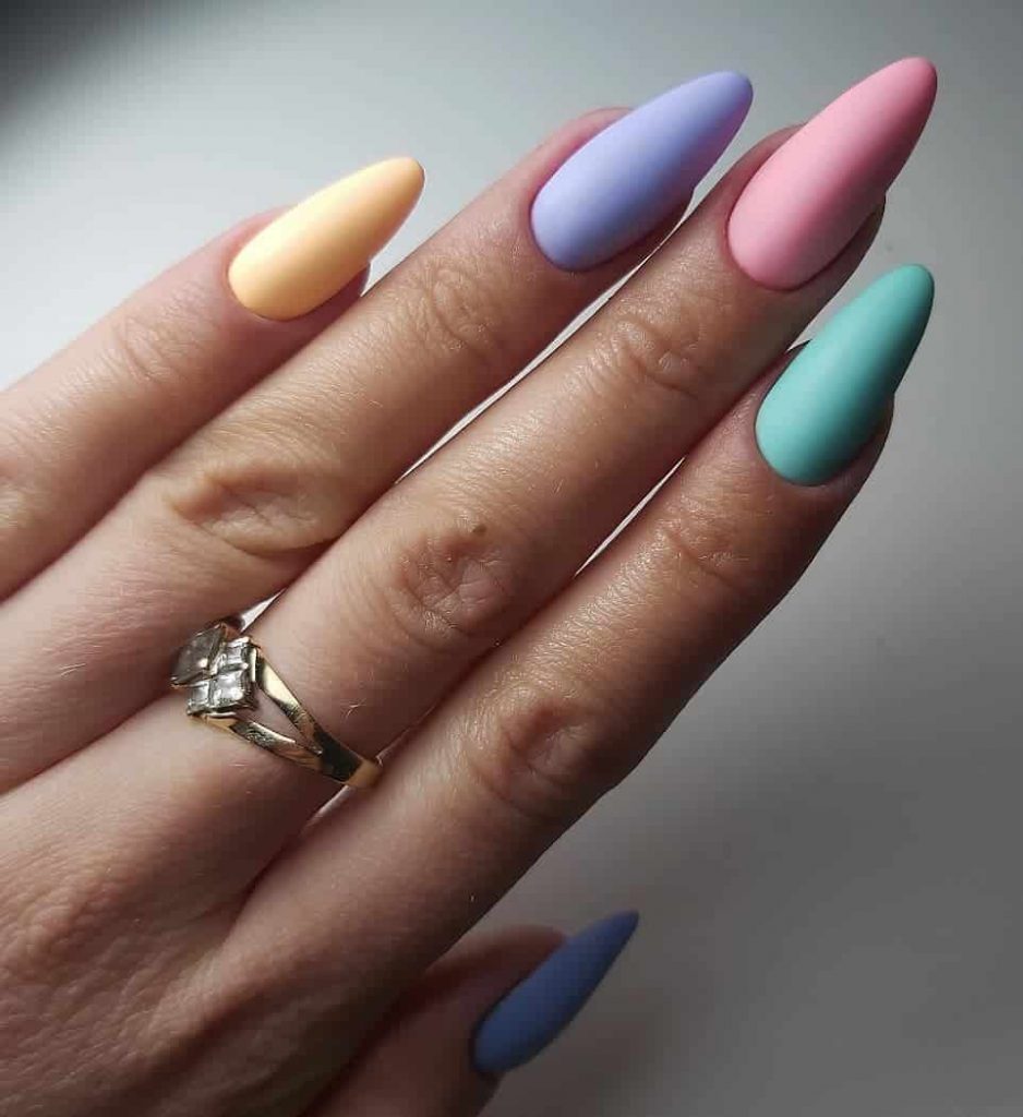 Pretty Pastel Nails Guaranteed To Get You In A Good Mood
