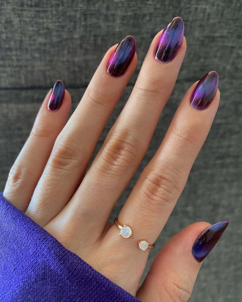 Purple Nail Designs That Surely Draw Attention