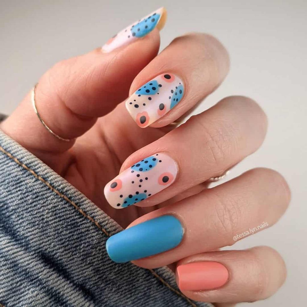 Blue Summer Nails Designs To Make Your Nails Super Cool