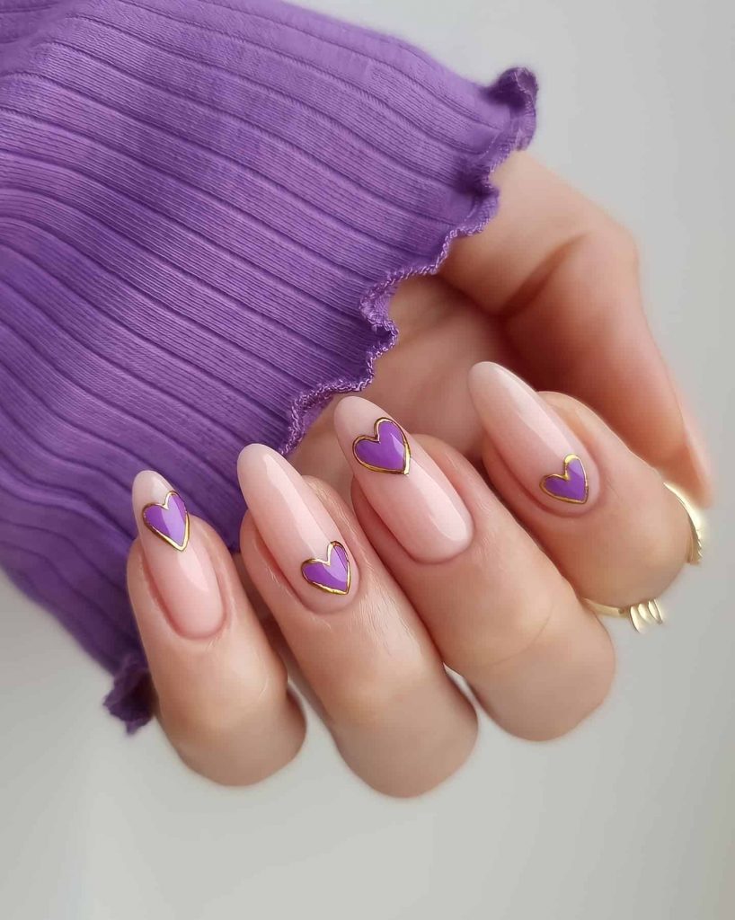 Purple Nail Designs That Surely Draw Attention